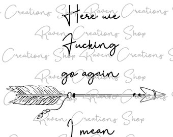 Rabe Spruch Etsy