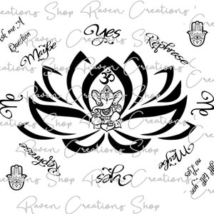 Tablero de Péndulo Ganesh / Ganesh Hamsa Om / Tablero de Péndulo / Lectura Psíquica de brujería / Lectura de Cartas del Tarot / Lectura de Péndulo / Espiritualidad