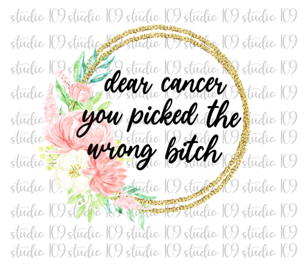 Cancer Funny Quote - Etsy Cancer Funny Quote - Etsy