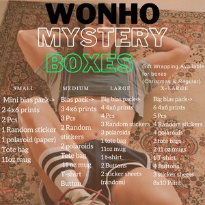 Cajas misteriosas de Wonho