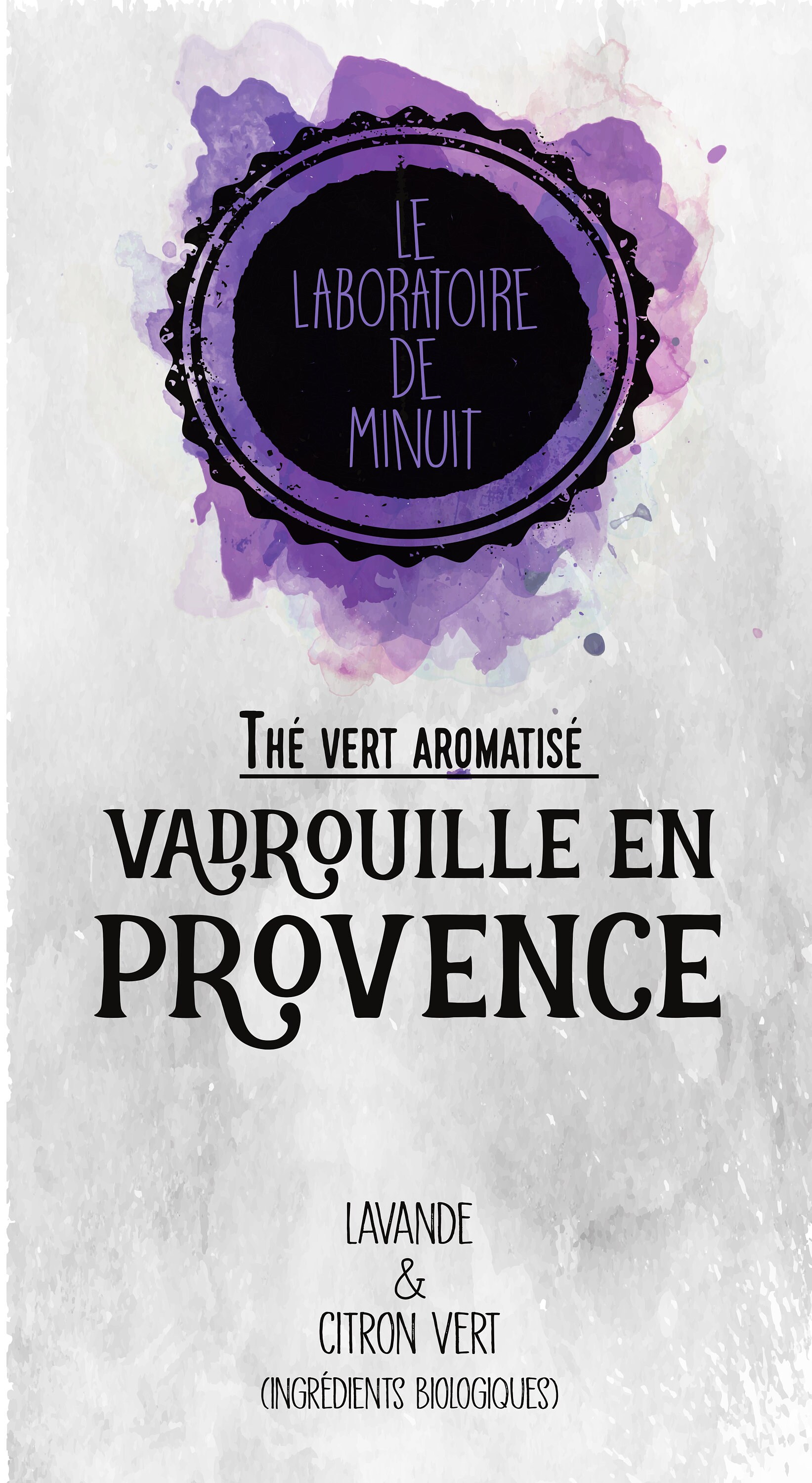 Vadrouille en Provence - Thé Vert Fleurs de Lavande & Citron Vert
