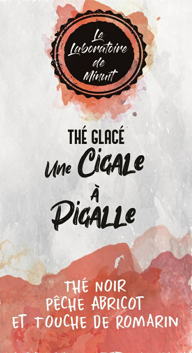 Une Cigale à Pigalle - Thé Glacé Pêche Abricot