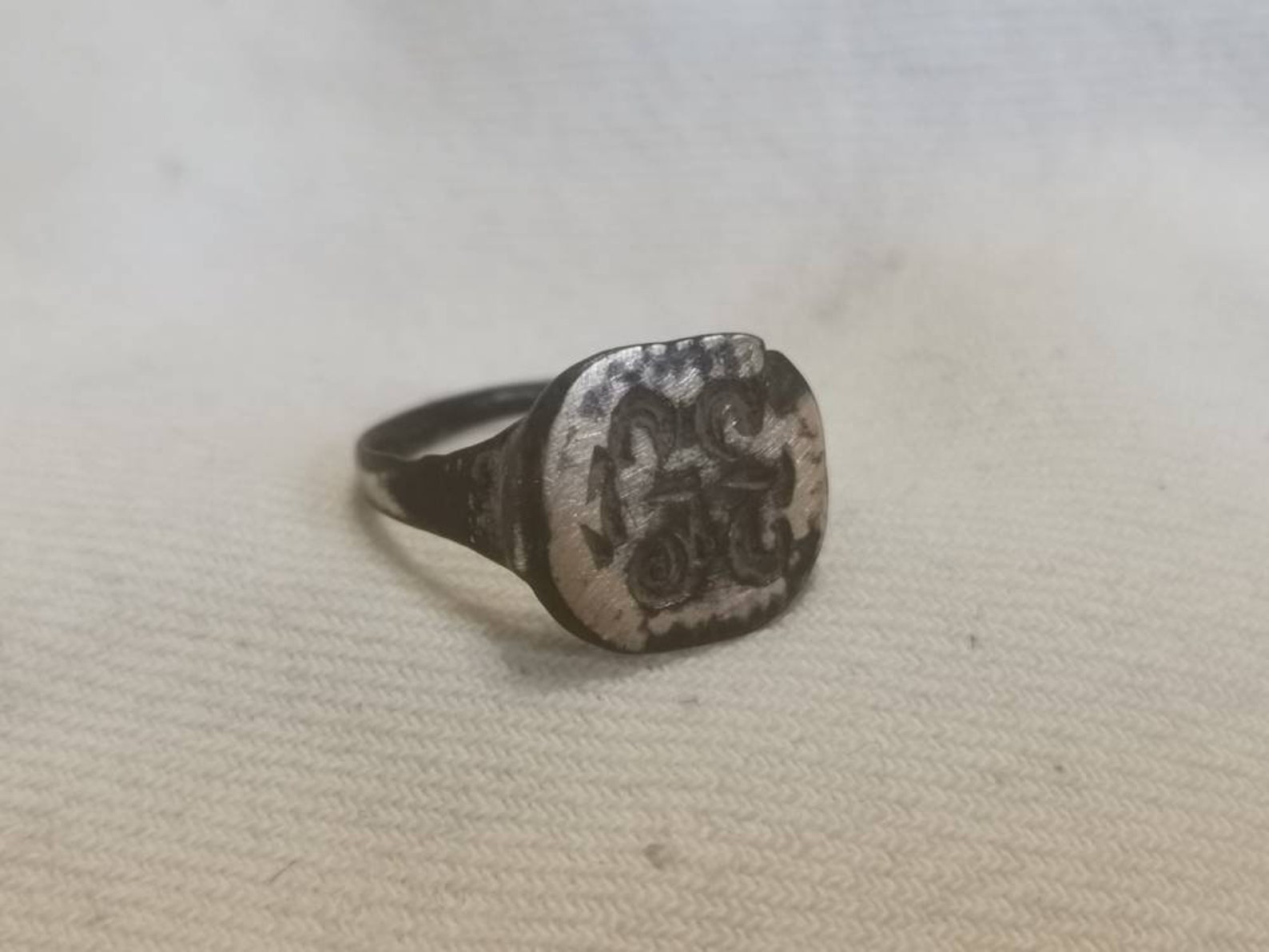 Ancient Bronze Ring Men's Ring Archaeological Find Dig Etsy