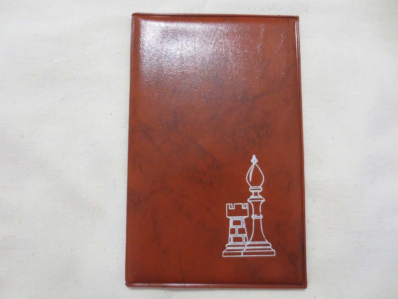 NOS Slotted Chess Set/ Pocket Chess / Wallet Chess/ Vintage Etsy