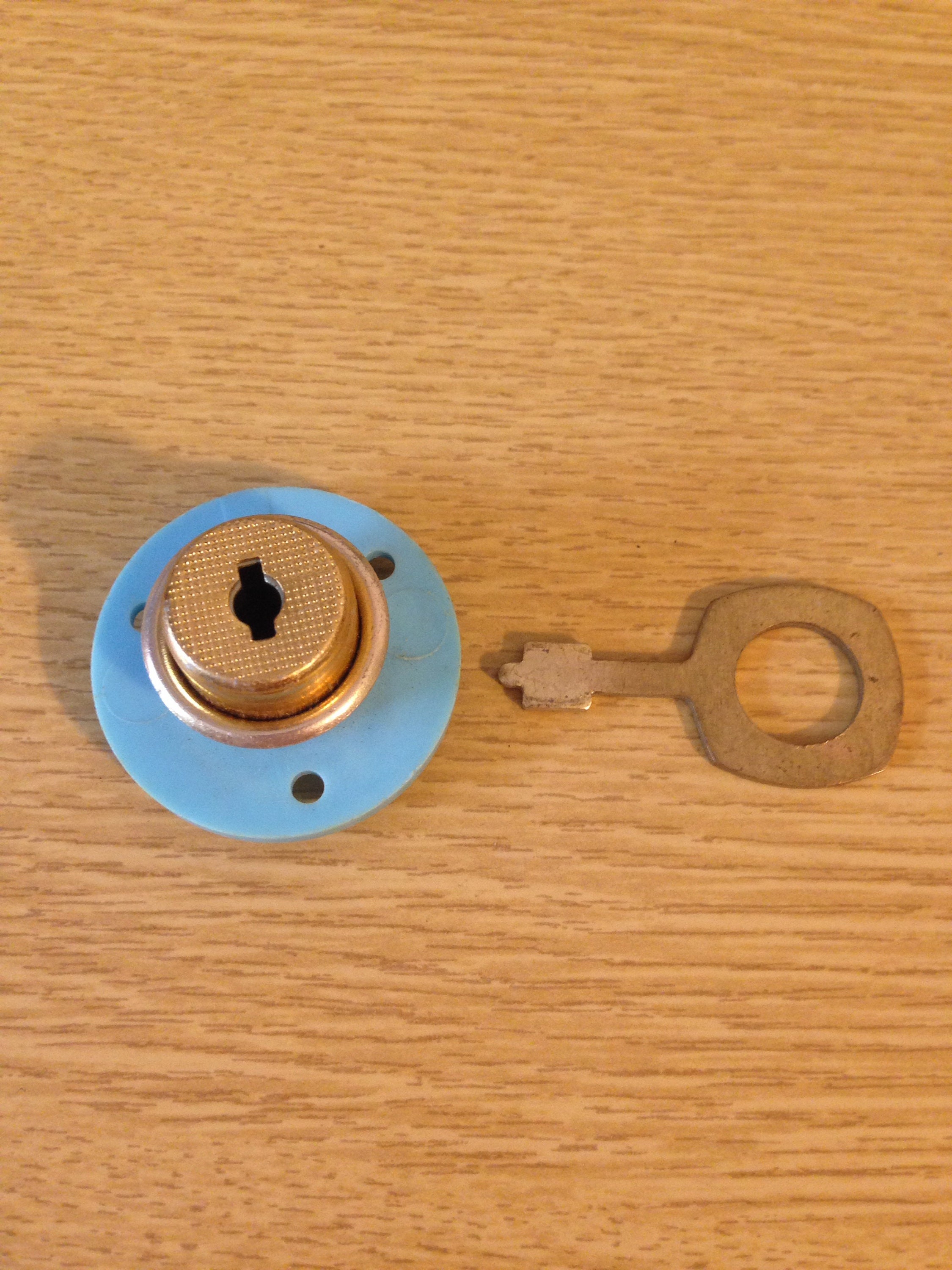 NOS Vintage Lock Wardrobe or Cupboard Lock and Key Etsy