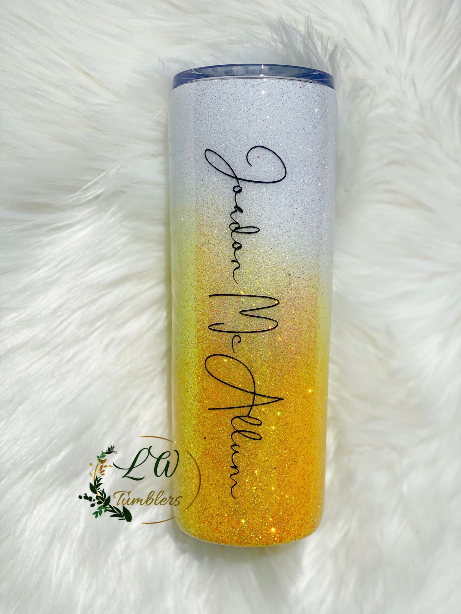 Ombre Tumbler Maars/Hogg Tumbler Personalized Tumbler Ombre Etsy