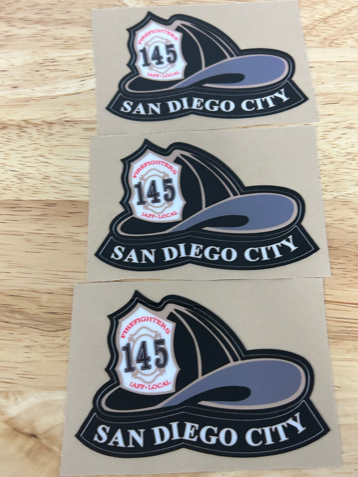 Sdfd Hat San Diego City Fire Department Helmet Decals SDFD Helmet Decals ...
