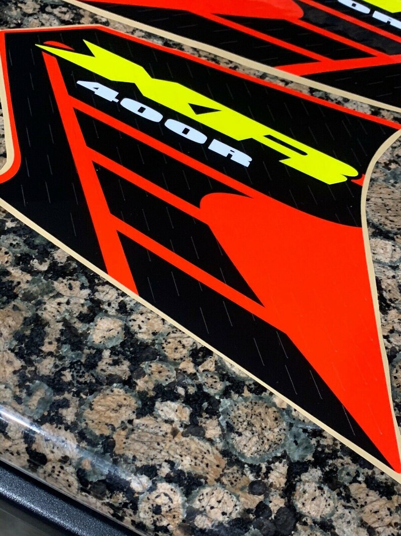 Honda XR400 Xr 400 XR Fuel Tank Decals STICKERS Gas Decals Graphics