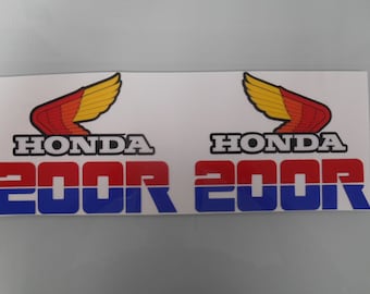 HONDA 600 XR 400 XR200 XR250 XR 400 XR600 Graphics Fuel Tank Gas Tank Decals Quality - Perforated Style Made In Usa - Foto 5