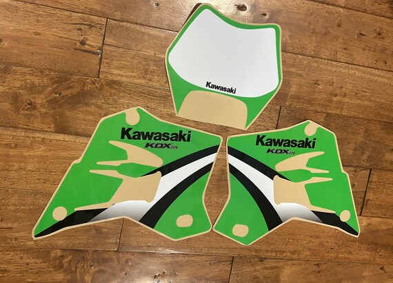 2005 KAWASAKI KDX 220 Graphics Shroud Decal Graphics Kit Headlight