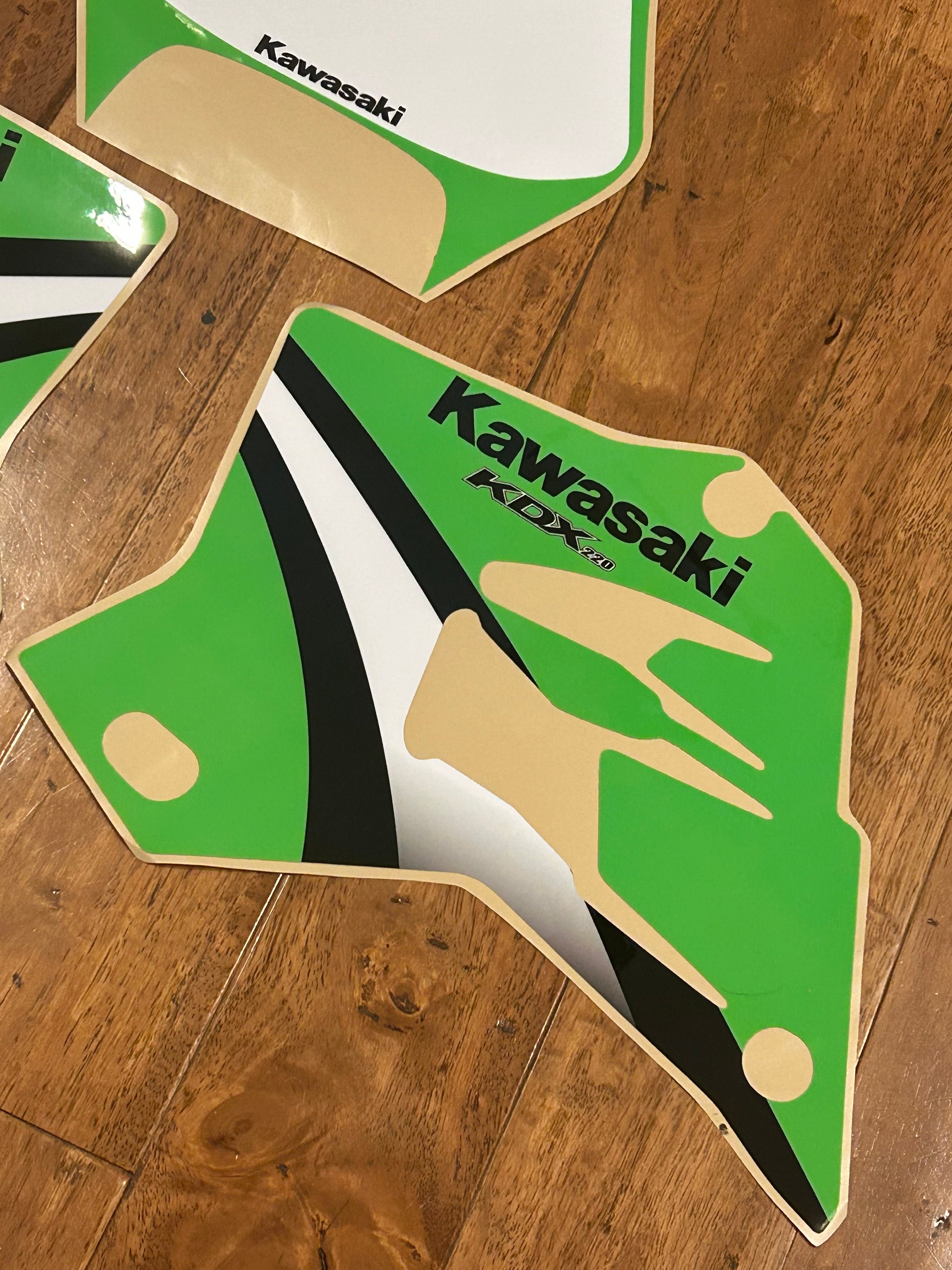 2005 KAWASAKI KDX 220 Graphics Shroud Decal Graphics Kit Headlight