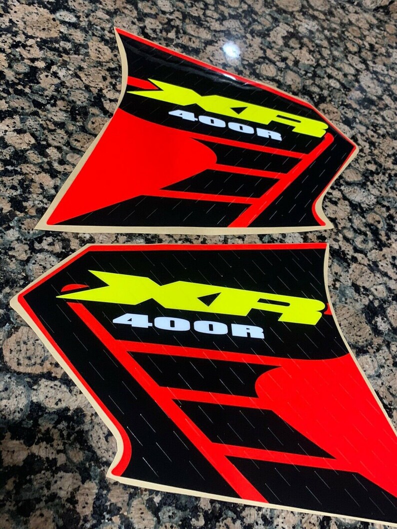 Honda XR400 Xr 400 XR Fuel Tank Decals STICKERS Gas Decals Graphics