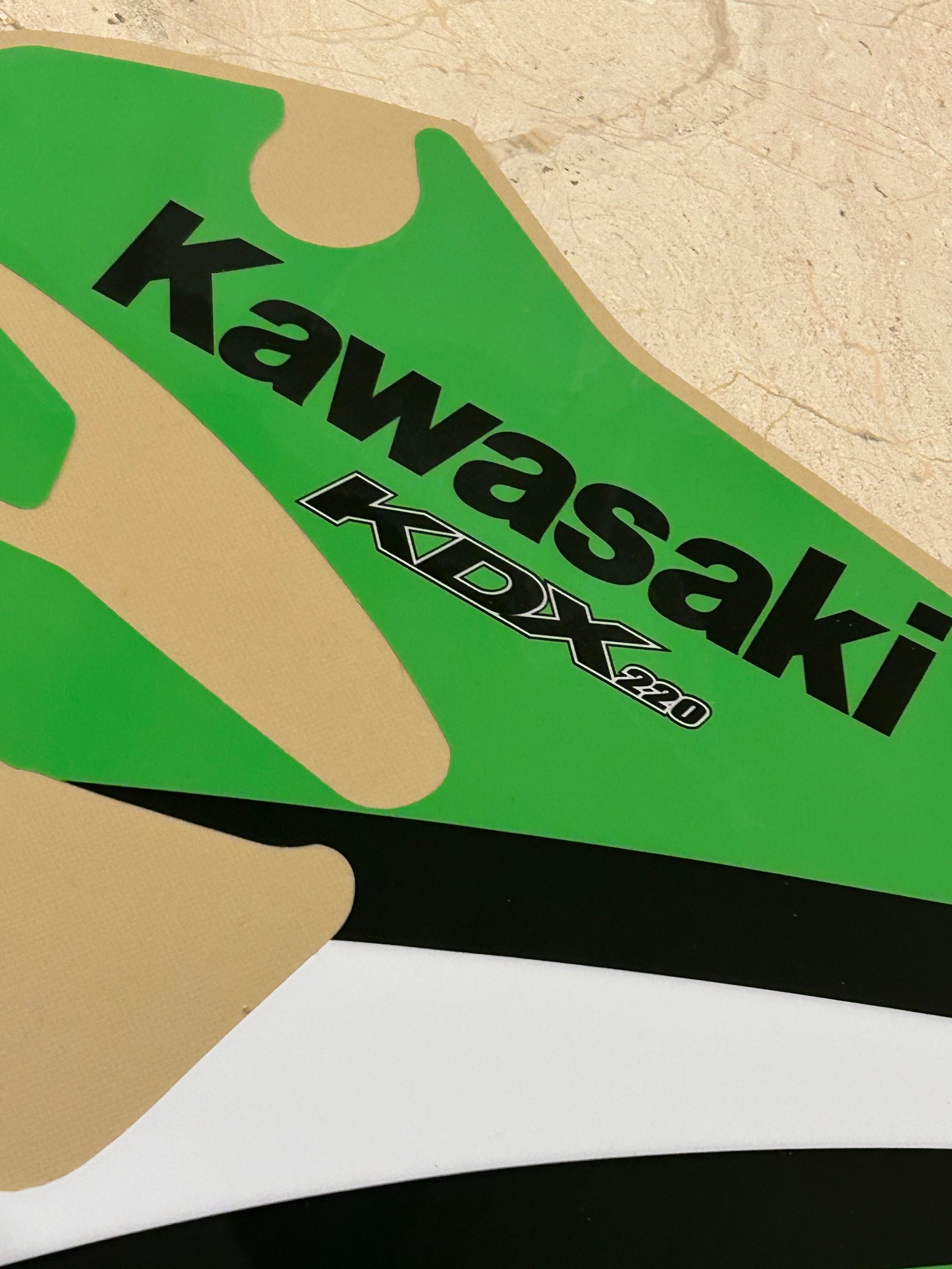 2005 KAWASAKI KDX 220 Graphics Shroud Decal Graphics Kit Headlight