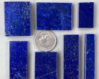 Natural Deep Blue Afghanistan Lapis Lazuli Paperweight/Paper-Weight d4152
