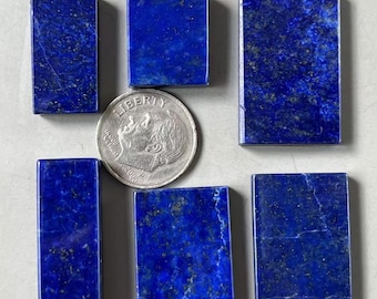 Natural Deep Blue Lapis Lazuli Paperweight/Rectangle Paper Weight d4169