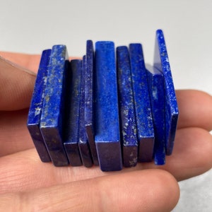 Natural Deep Blue Afghanistan Lapis Lazuli Paperweight/Paper-Weight d4059 image 3