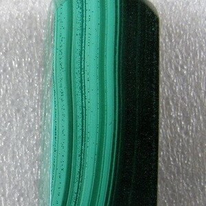 Vert naturel Afrique Malachite Quadrate joint 21 * 23mm 99g b9384