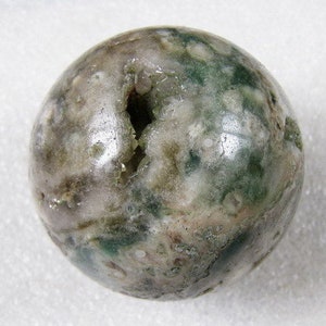 50mm Natural Ocean Jasper Sphere/Ball b8953-5.53oz.