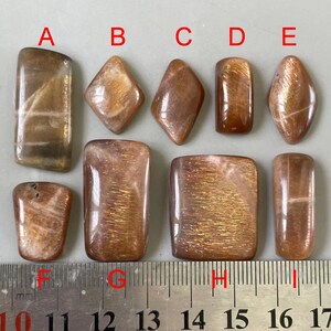 STB Schiller Freeform Sonnenstein Feldspat Cabochon/Freeform Edelstein Cabochon d4231