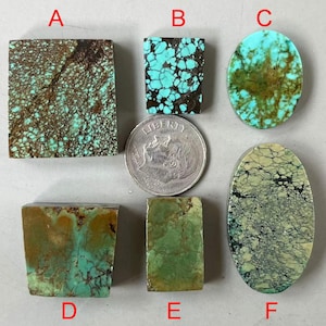 Stabilized Freeform Hubei China Turquoise Cabochon/STB Chinese Gemstone Cab Y521