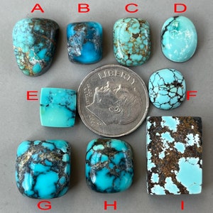 Natural Blue Cloud Mountain Freeform Hubei Turquoise Cabochon/Chinese Gemstone cab Y208