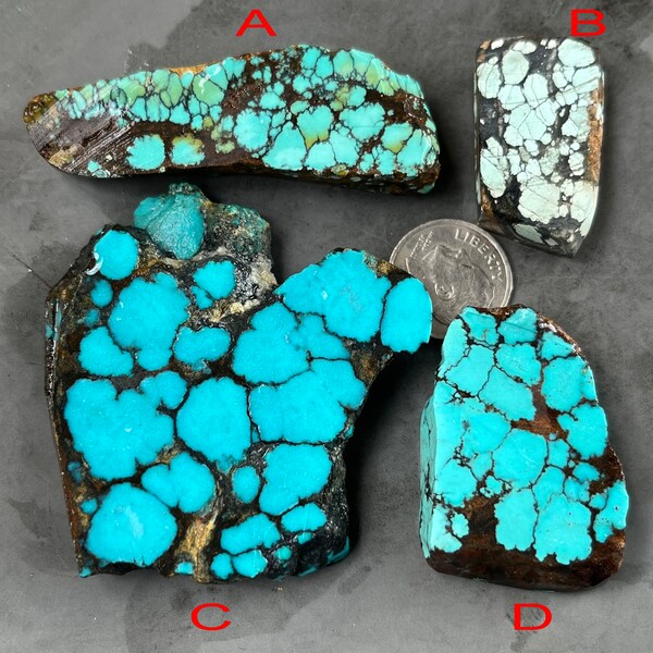 Turquoise Rough - Etsy