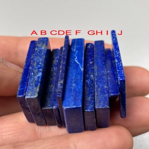 Natural Deep Blue Afghanistan Lapis Lazuli Paperweight/Paper-Weight d4059 image 4