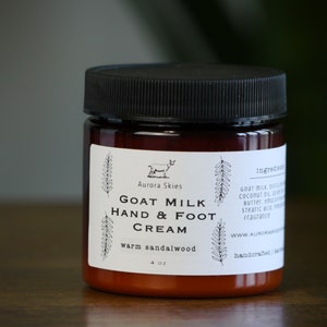 Warm Sandalwood Hand and Foot Cream