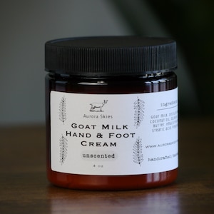Unscented Hand and Foot Cream