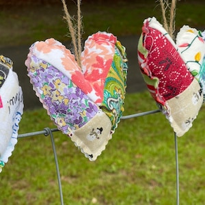 Heart Shaped Memory Ornaments