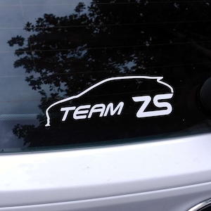 Ford Focus Team ZS, Team ST, Team RS sticker