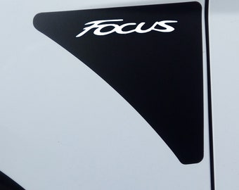 Ford Focus mk3 wing badge decal (pair of vinyl stickers)