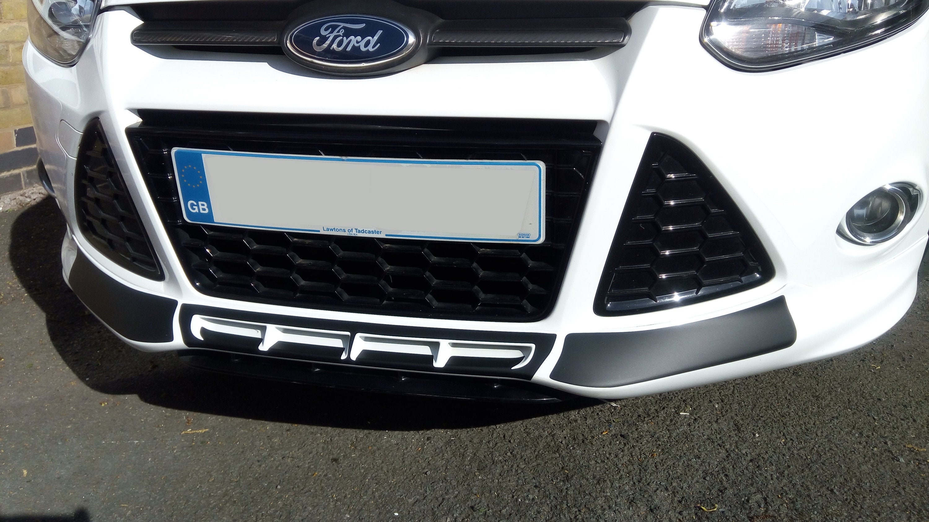 Ford Focus mk3 front ZS bodykit protective decal -  France