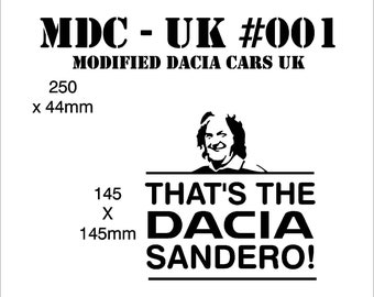 DACIA DECALS