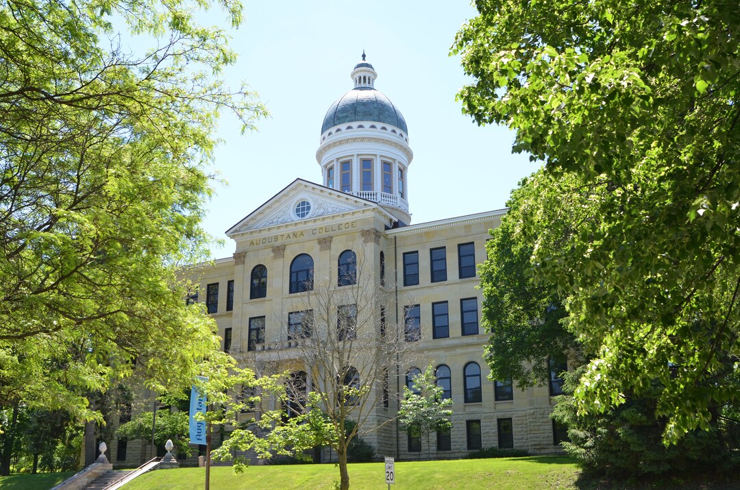 Augustana College Rock Island IL Old Main Wall Art Prints Etsy
