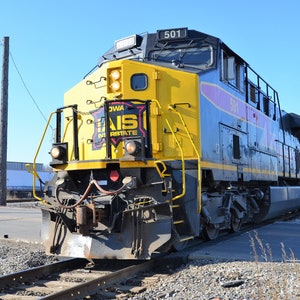 Iowa Interstate Railroad, IAIS, Train, Engine , Wall Art, Prints, Canvas