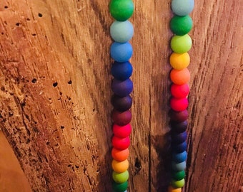 Statement Rainbow Necklace