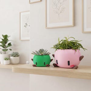 Junimo Plant Pot - Stardew Valley Inspired Home Decor Planter