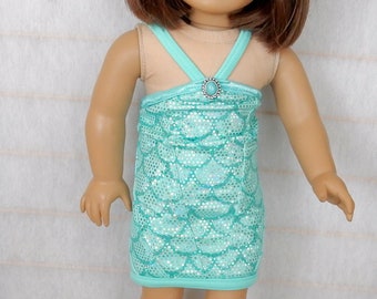 18 inch doll clothes for American Girl doll - sparkle, dressy dress