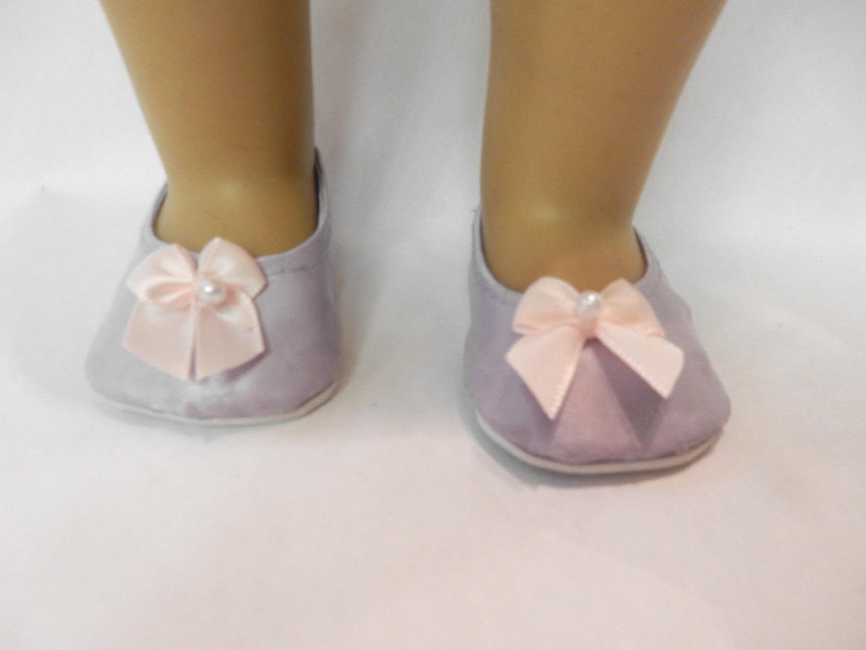 3 Pairs of Flower Shoes for 18 Inch American Girl Dolls