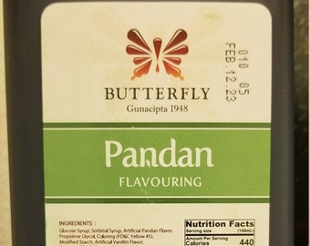 Pandan Flavoring 1000ml = 1 liter EXPIRE 2025 OR BETTER