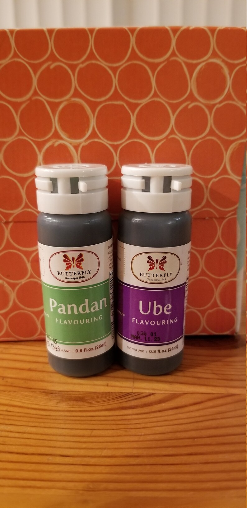 1 EACH Butterfly Brand UBE & PANDAN Flavor extract 25ml | Etsy