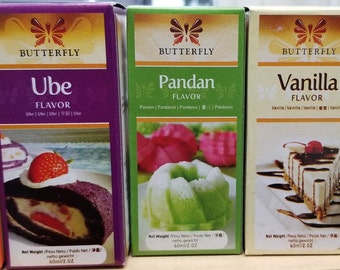 Flavoring Med Size Bottles Butterfly Brand -Option Variety  (60 ml=2 oz)  for each (1 bottle only)