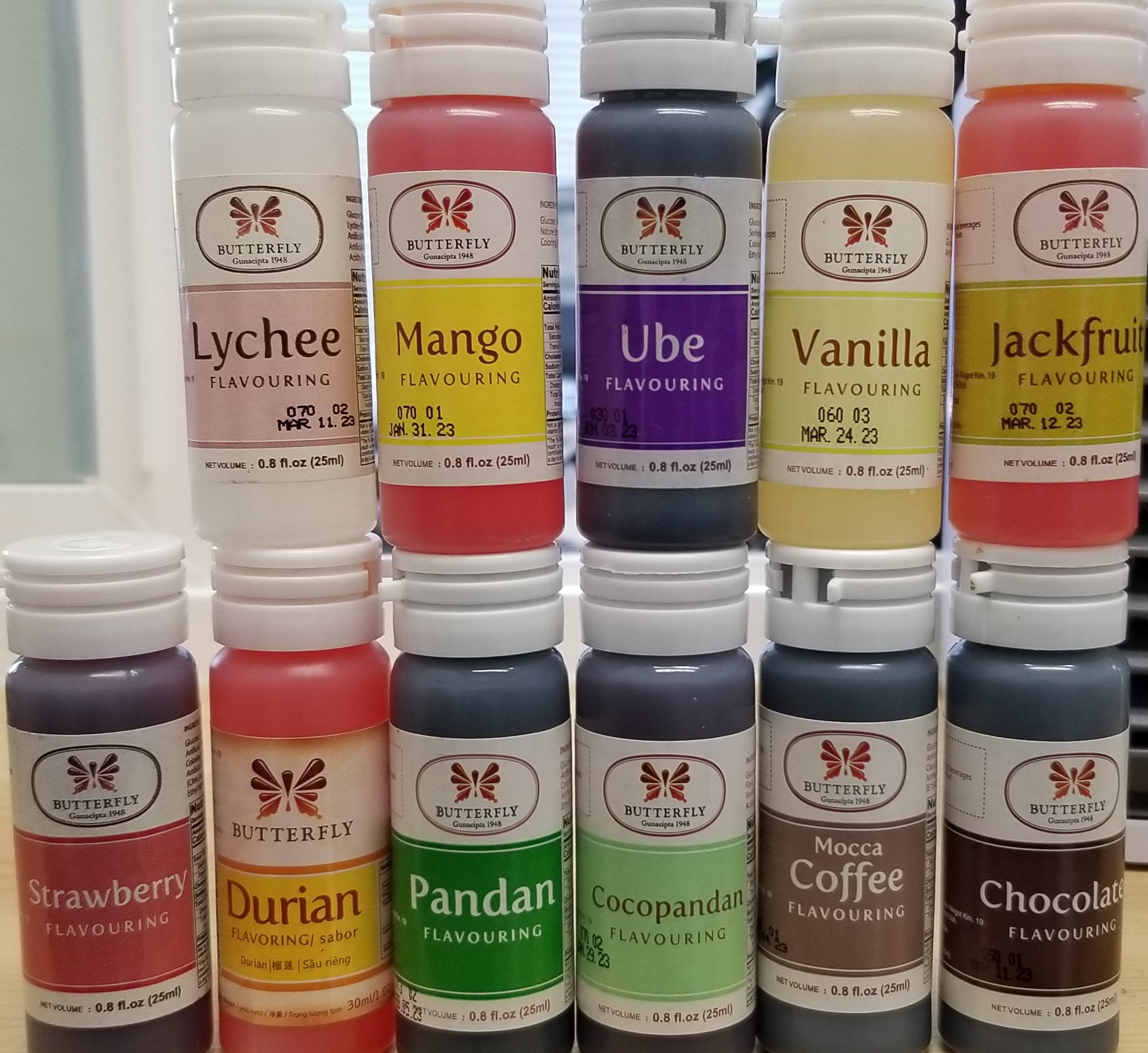 Flavoring Butterfly Brand Single Variety 25 Ml Bottles Etsy Canada