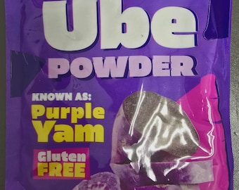Natural Pure Ube Purple Yam Powder by Jans 5 Oz (New Item)