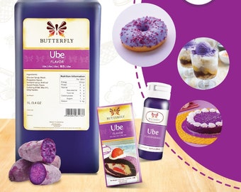 2 X Ube Purple Yam Flavoring 2 Liter = 2000ml EXPIRES:  Date 2026 or better!!!!!