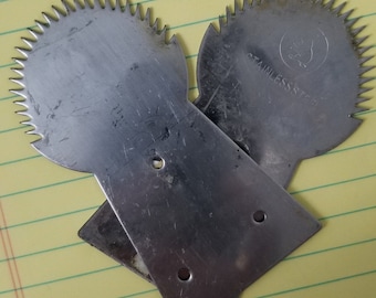 2 X Teeth Coconut Grater Stainless Steel ( USA Seller)