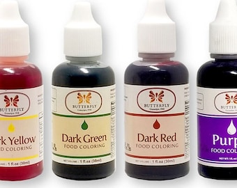 Food Coloring Butterfly Brand Single Variety (25ml)