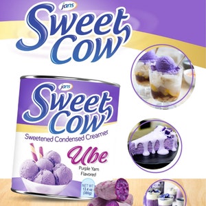 Ube Condensed Creamer -Ube Purple Yam Flavoring (380 g) - (In Stock and ready to ship out)