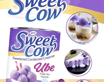 Ube Condensed Creamer -Ube Purple Yam Flavoring (380 g) - (In Stock and ready to ship out)